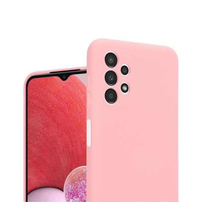 Husă Silicon Catifelat Samsung Galaxy A13 4G cu Protecție Cameră [6]