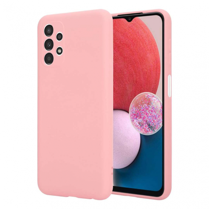 Husă Silicon Catifelat Samsung Galaxy A13 4G cu Protecție Cameră [1]