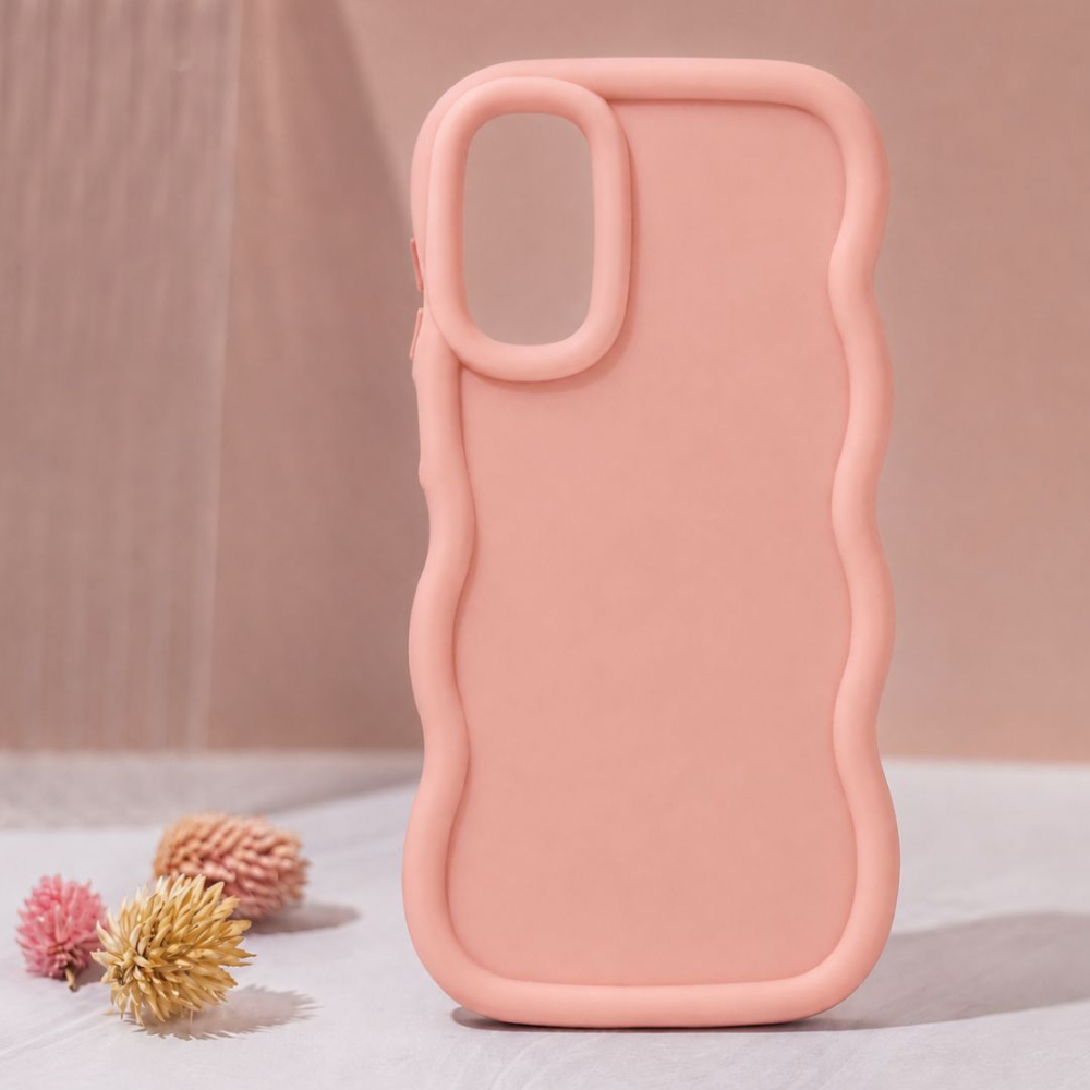 Husa pentru Samsung Galaxy A15, protectie Anti-Soc si design ondulat Candy - Negru [2]