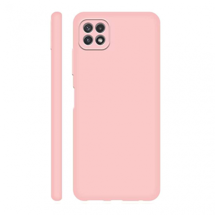 Husa Silicon Catifelat Samsung Galaxy A22 5G cu Protecție Cameră [4]