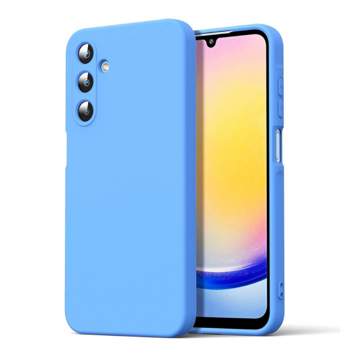 Husa pentru Samsung Galaxy A25 din sIlicon catifelat cu interior din microfibra si protectie la camere [1]