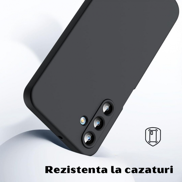 Husa pentru Samsung Galaxy A25 din sIlicon catifelat cu interior din microfibra si protectie la camere [2]
