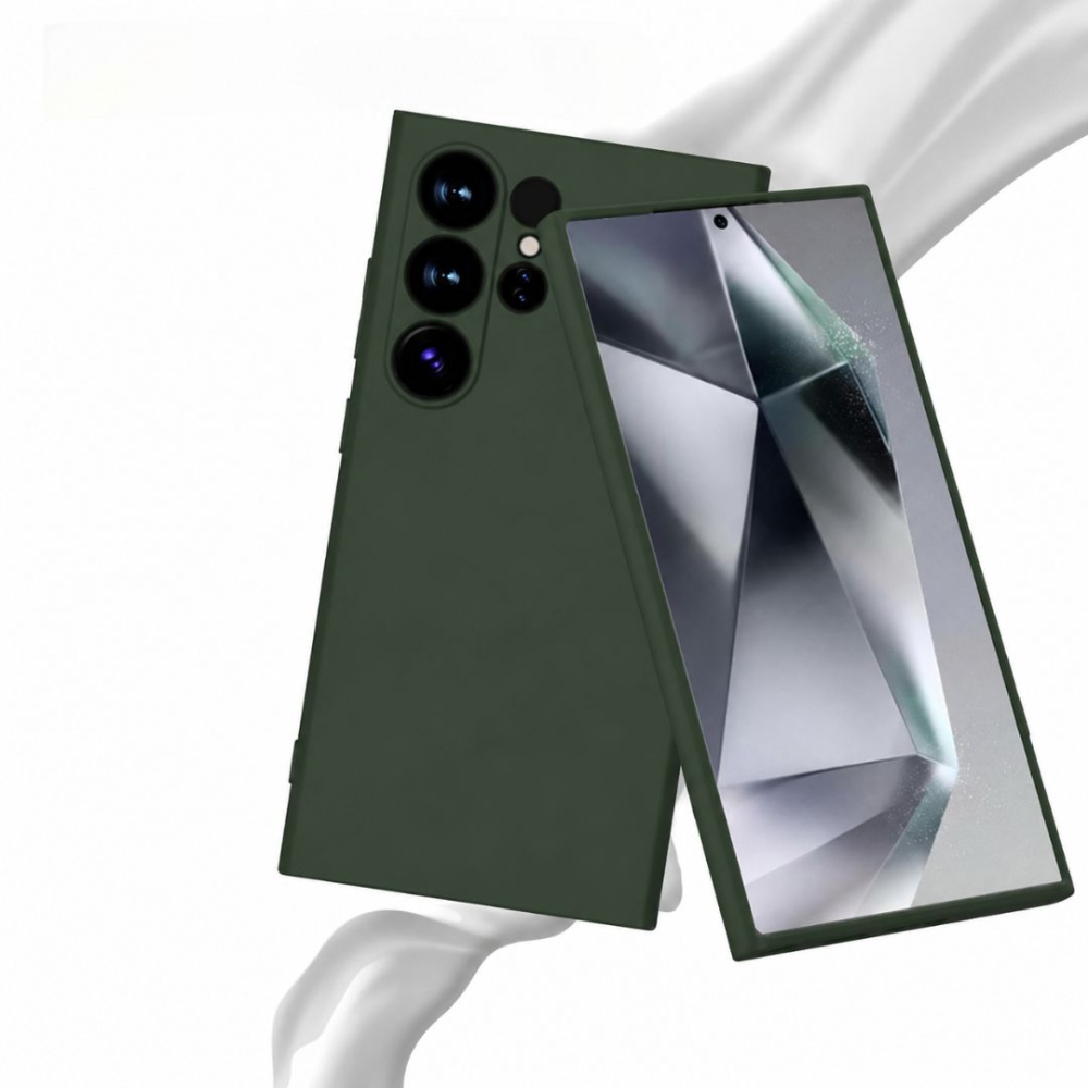 Husa pentru Samsung Galaxy S24 Ultra din sIlicon catifelat cu interior din microfibra si protectie la camere [7]