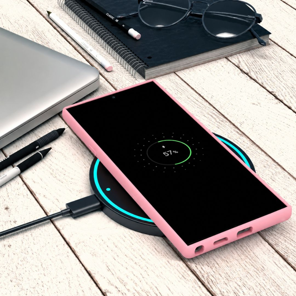 Husa pentru Samsung Galaxy S24 Ultra din sIlicon catifelat cu interior din microfibra si protectie la camere [5]