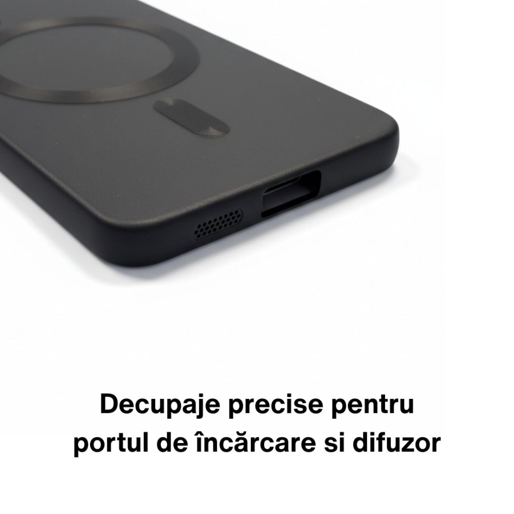 Husă pentru Samsung Galaxy S26 cu Inel Magnetic și Protecții pentru Camere – Soft Matte Black [3]