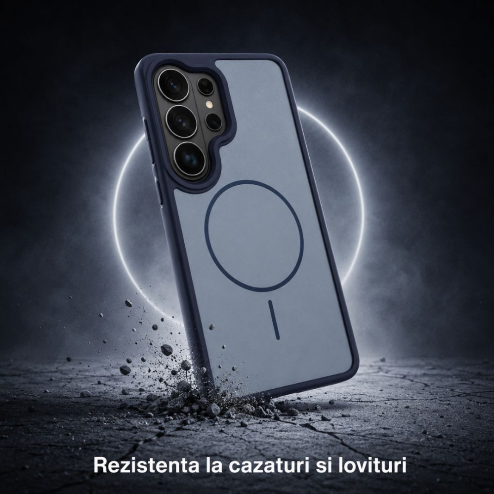 Husă pentru Samsung Galaxy S26 Ultra cu Inel Magnetic, Protecție Antisoc [2]