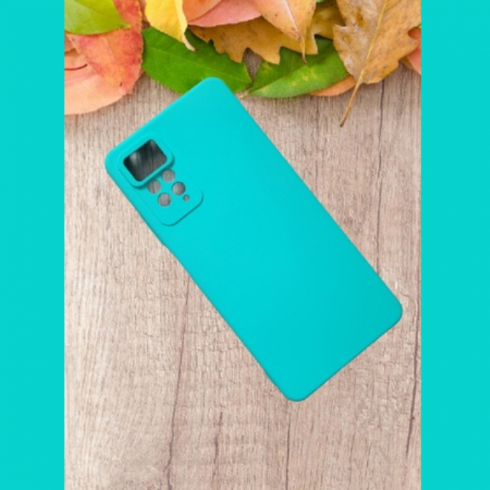 Husa pentru Xiaomi Redmi Note 11 Pro 4G din sIlicon catifelat cu interior din microfibra si protectie la camere [5]