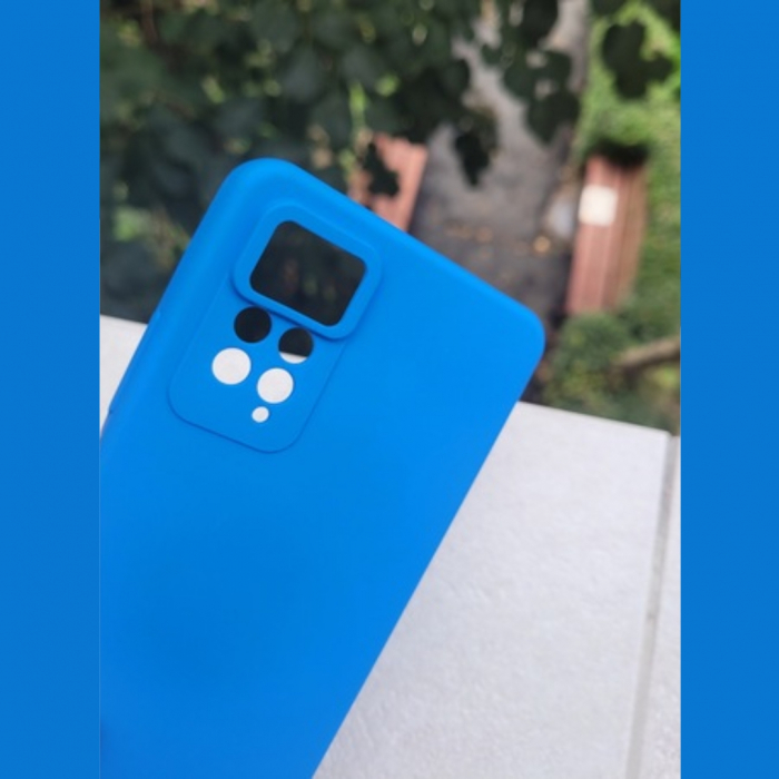 Husa pentru Xiaomi Redmi Note 11 Pro 5G din sIlicon catifelat cu interior din microfibra si protectie la camere [4]