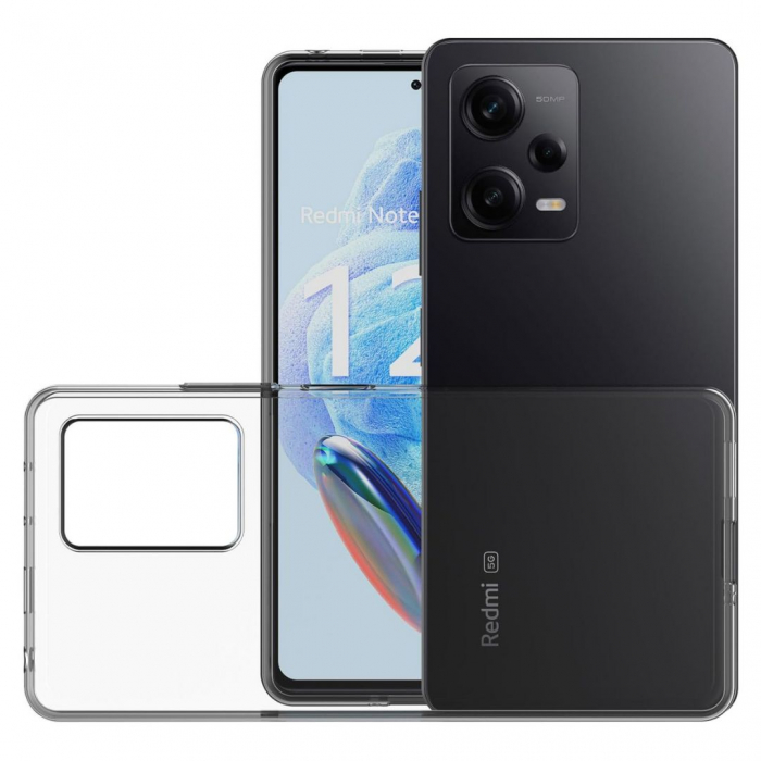 Husa Silicon Transparent Xiaomi Redmi Note 12 Pro 5G [3]