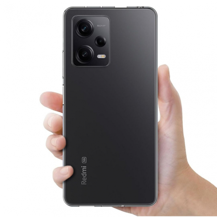 Husa Silicon Transparent Xiaomi Redmi Note 12 Pro 5G [4]
