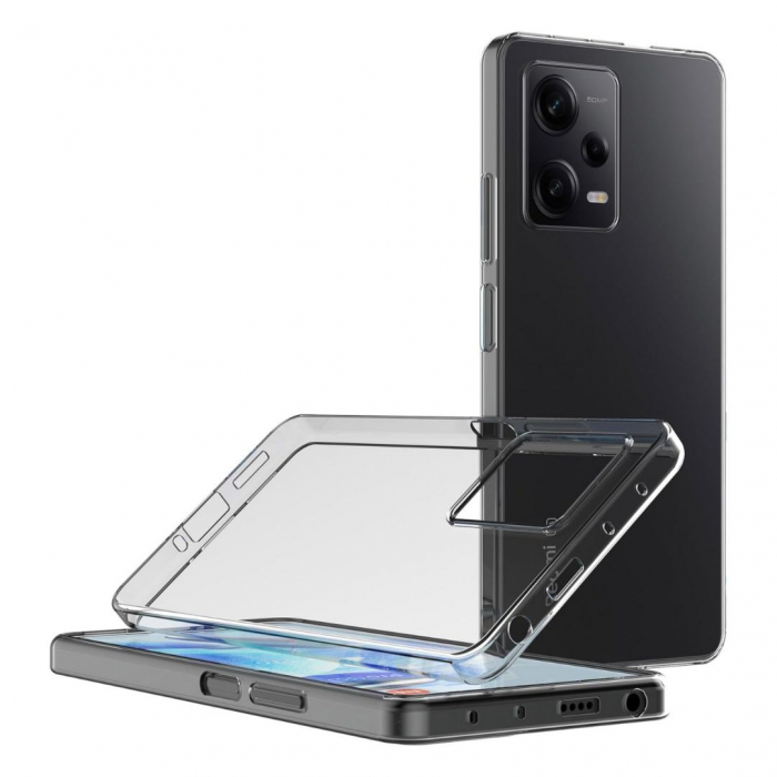 Husa Silicon Transparent Xiaomi Redmi Note 12 Pro 5G [2]