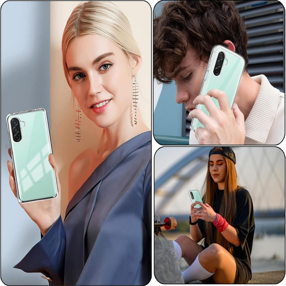 Husa Protectie 360° (Fata+Spate) compatibila Samsung Galaxy A26, Transparanta, [6]