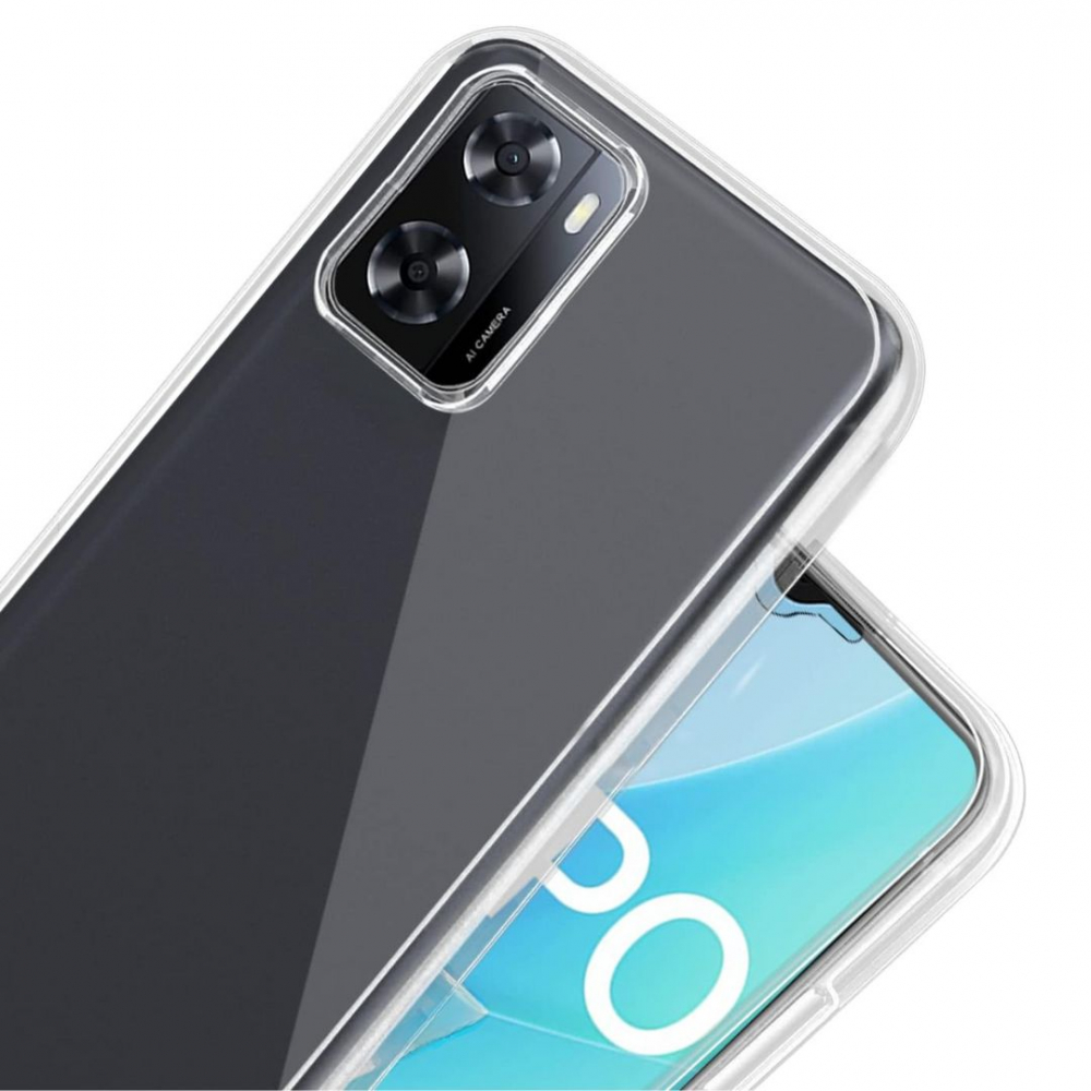 Husa Protectie 360° (Fata+Spate) pentru Oppo A57 5G, Transparanta, Protectie Completa [4]