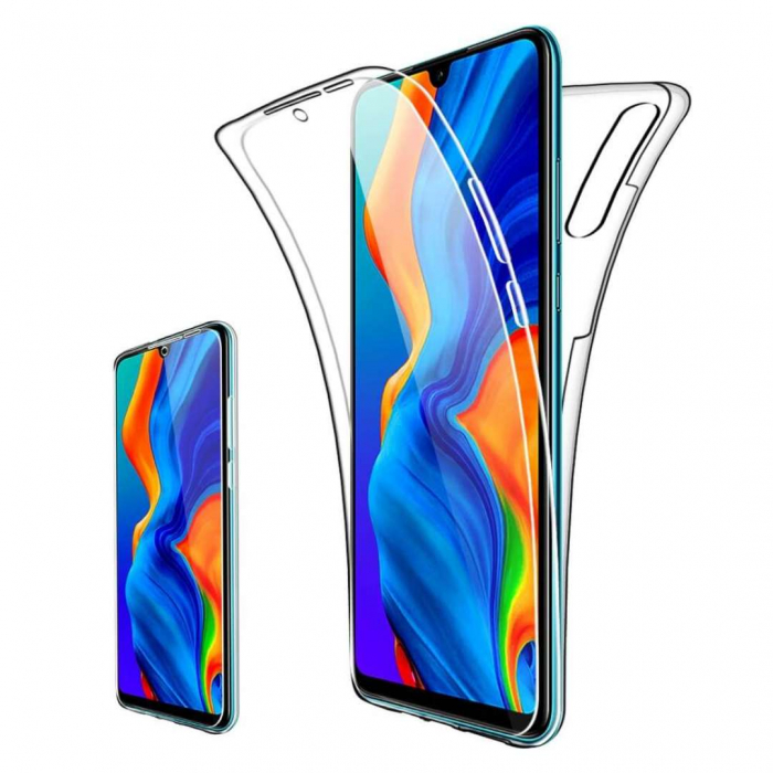 Husa 360 Samsung Galaxy A50 - Transparentă cu Decupaj Amprentă [6]