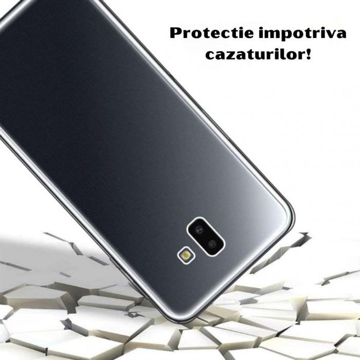 Husa 360 Samsung Galaxy A50 - Transparentă cu Decupaj Amprentă [5]