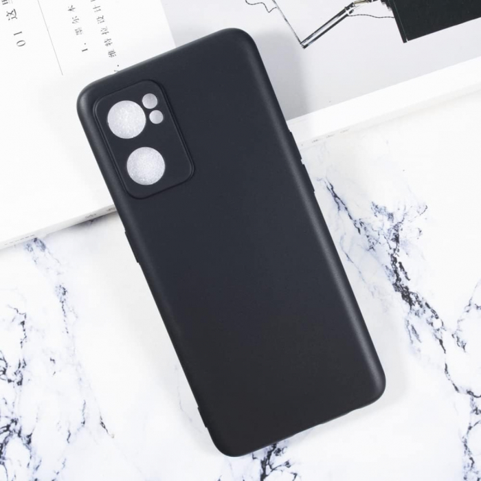 Husa silicon pentru Oppo Oppo Find X5 Lite cu protectie camere  - Negru [4]