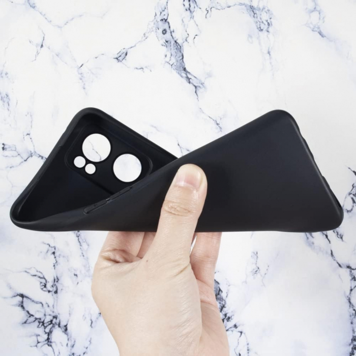 Husa silicon pentru Oppo Oppo Find X5 Lite cu protectie camere  - Negru [7]