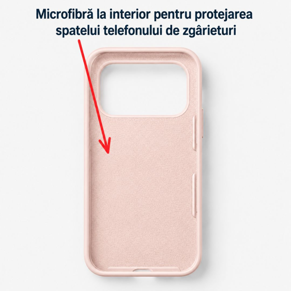 Husa silicon pentru iPhone 17 Pro Max cu snururi colorate si interior din microfibra [2]