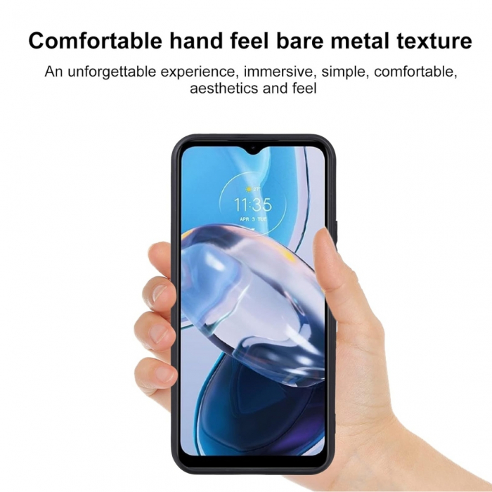 Husa silicon pentru Motorola Moto E22 - Negru [3]