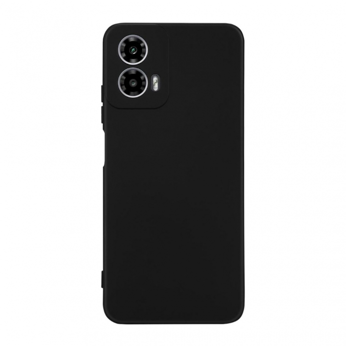Husa silicon pentru Motorola Moto G04 cu protectie camere - Negru [3]