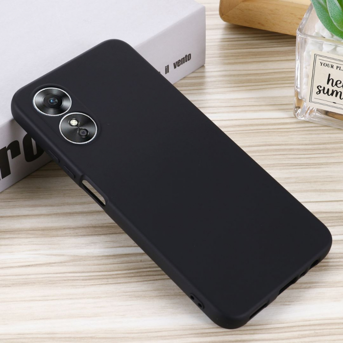Husa Silicon cu Protecție Camere pentru Oppo A17 [4]