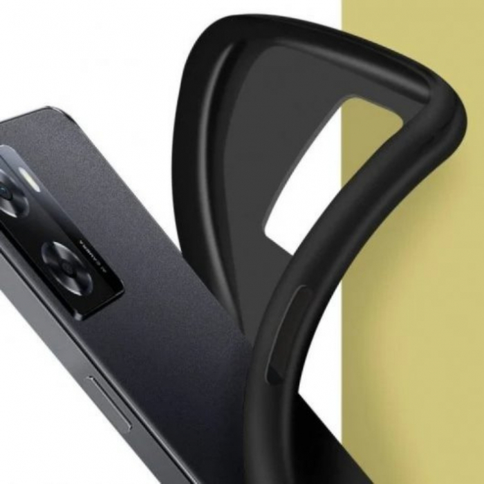 Husa silicon pentru Oppo A77 5G - Negru [3]