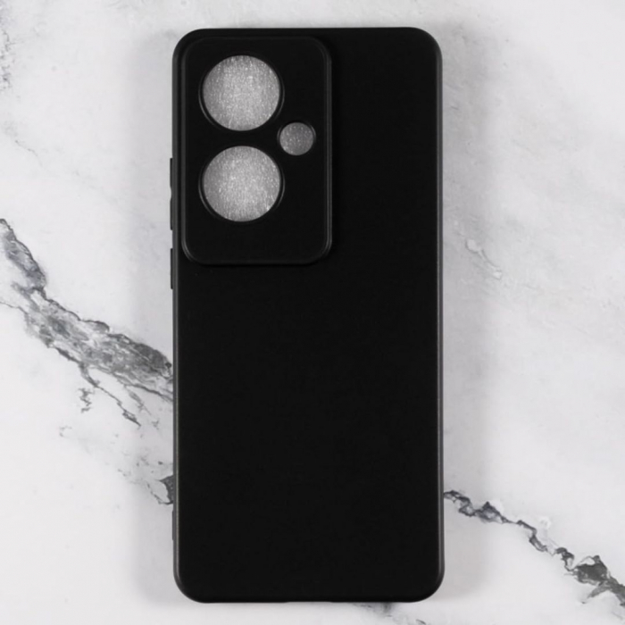Husa silicon pentru Oppo Reno 11F cu protectie camere - Negru [2]