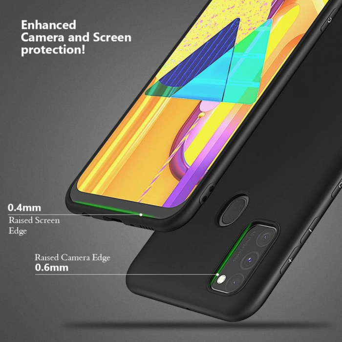 Husa silicon pentru Samsung Galaxy M30s - Negru [3]