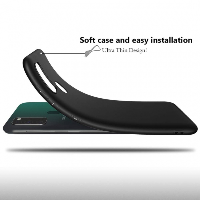 Husa silicon pentru Samsung Galaxy M30s - Negru [6]