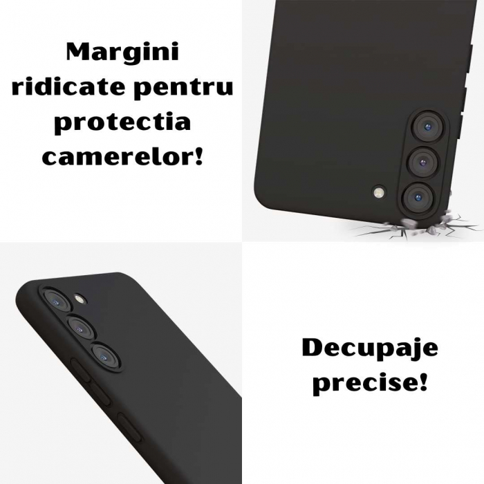 Husa Silicon Samsung Galaxy S23 5G cu Protecție Cameră [2]