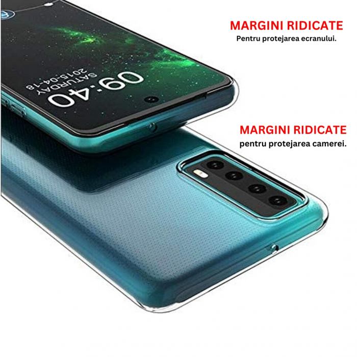 Husa silicon transparent compatibila Huawei P Smart (2021) [4]