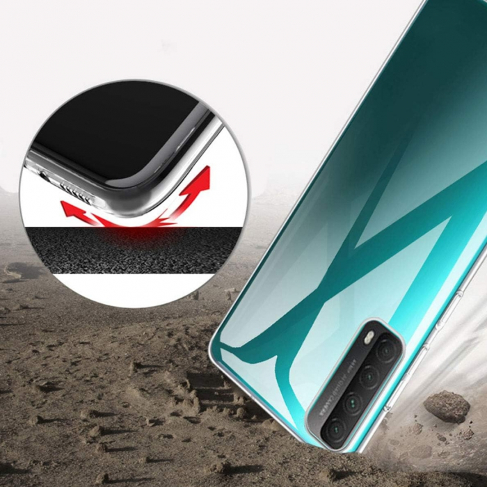 Husa silicon transparent compatibila Huawei P Smart (2021) [3]