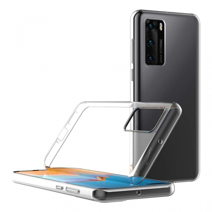 Husa silicon transparent compatibila Huawei P40 [6]