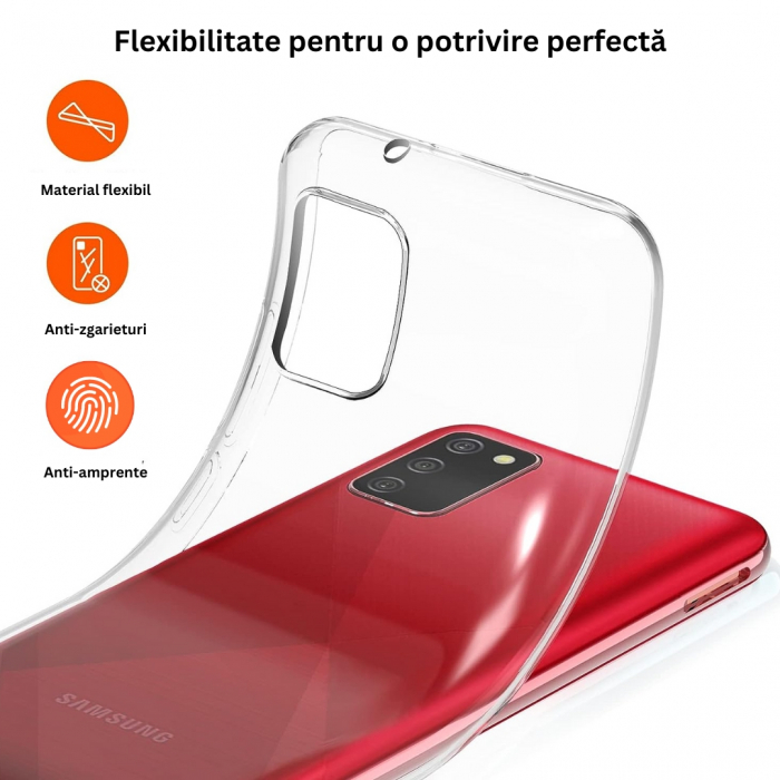 Husa silicon pentru Samsung M02S - Transparenta [7]