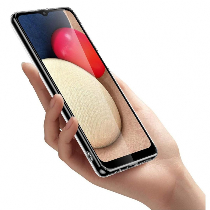 Husa silicon pentru Samsung A02S - Transparenta [2]