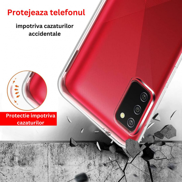 Husa silicon pentru Samsung M02S - Transparenta [5]