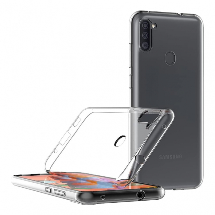 Husa silicon pentru Samsung Galaxy A11 - Transparenta [2]