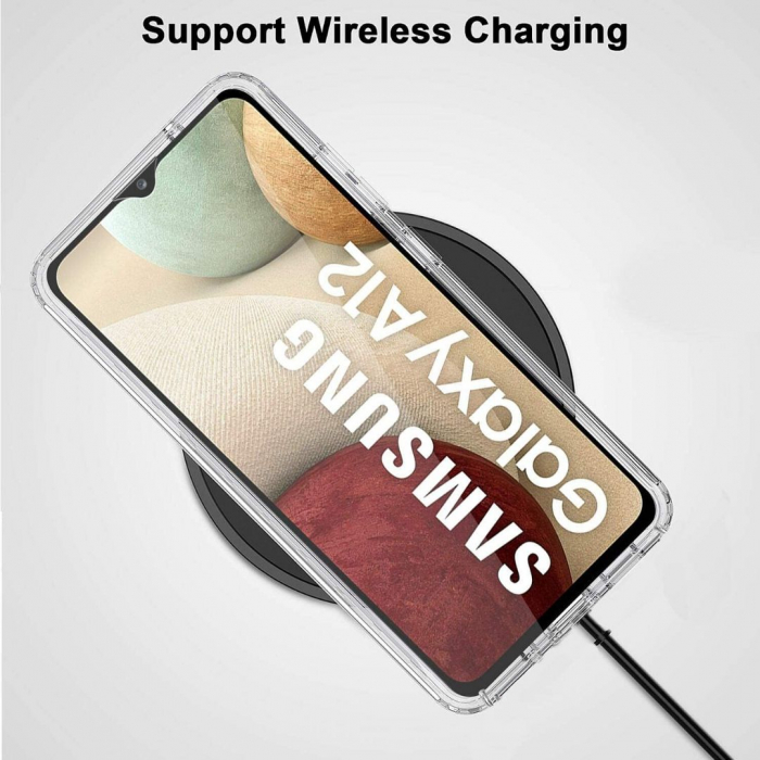 Husă silicon transparent compatibilă Samsung A12 [6]