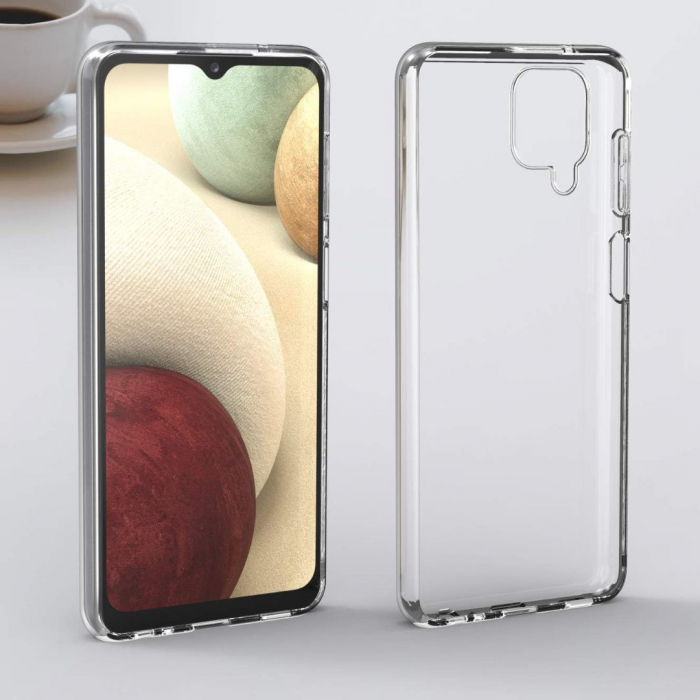 Husă silicon transparent compatibilă Samsung A12 [2]