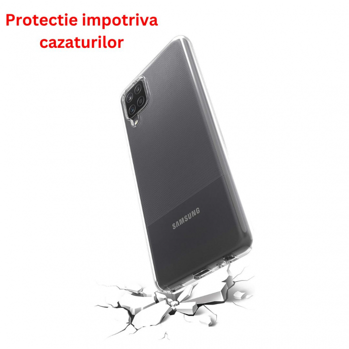Husă silicon transparent compatibilă Samsung A12 [5]