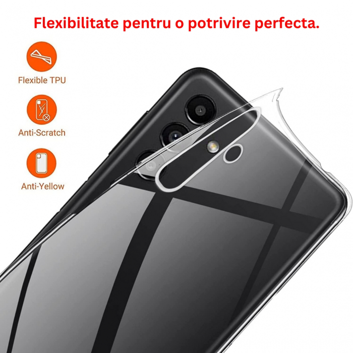 Husă silicon transparent compatibilă Samsung A13 4G [6]