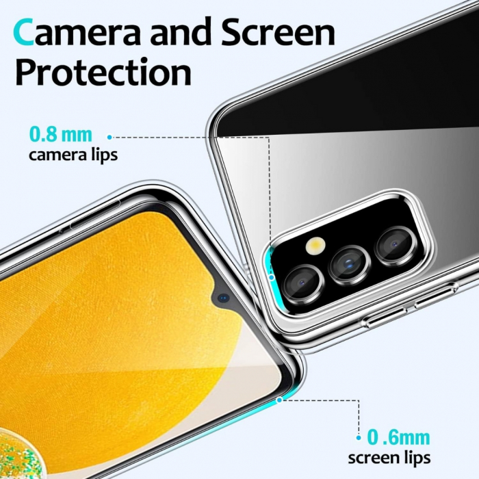 Husă silicon transparent compatibilă Samsung A13 4G [5]