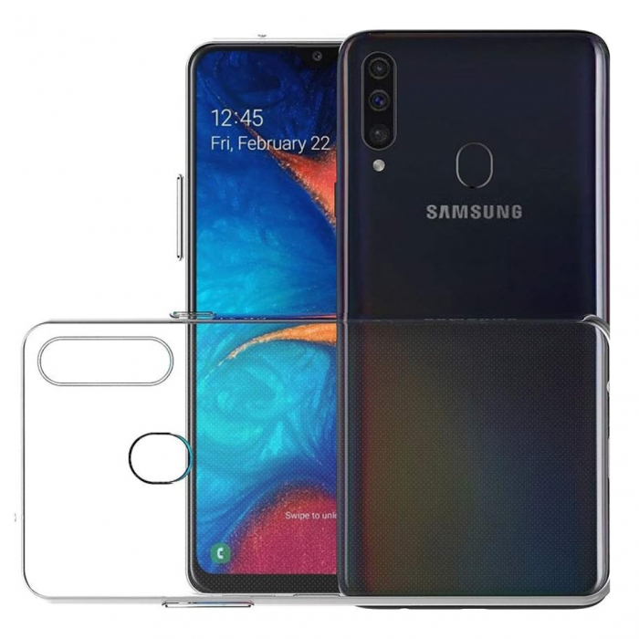 Husă silicon transparent compatibilă Samsung A20S [2]