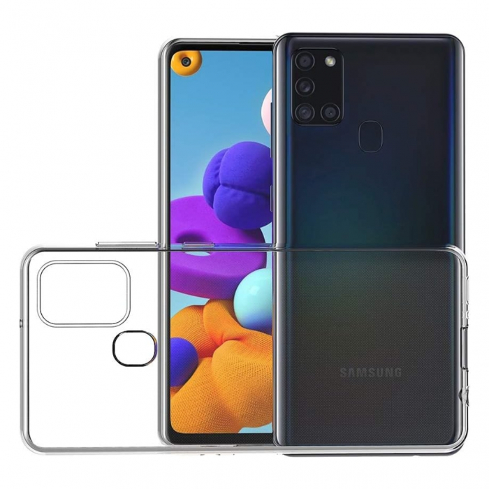 Husa silicon pentru Samsung Galaxy A21s - Transparenta [6]