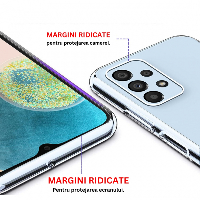 Husa silicon transparent compatibila Samsung A23 [3]