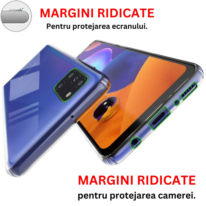 Husa silicon pentru Samsung Galaxy A31 -Transparenta [3]