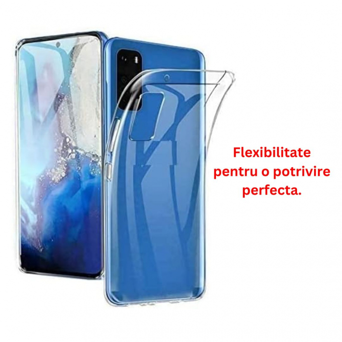Husa silicon pentru Samsung Galaxy A31 -Transparenta [4]