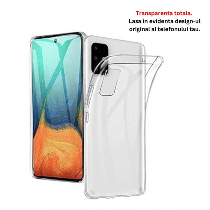 Husa silicon pentru Samsung Galaxy A31 -Transparenta [5]