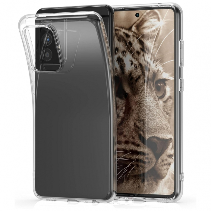 Husa silicon pentru Samsung Galaxy A52 4G - Transparenta [6]