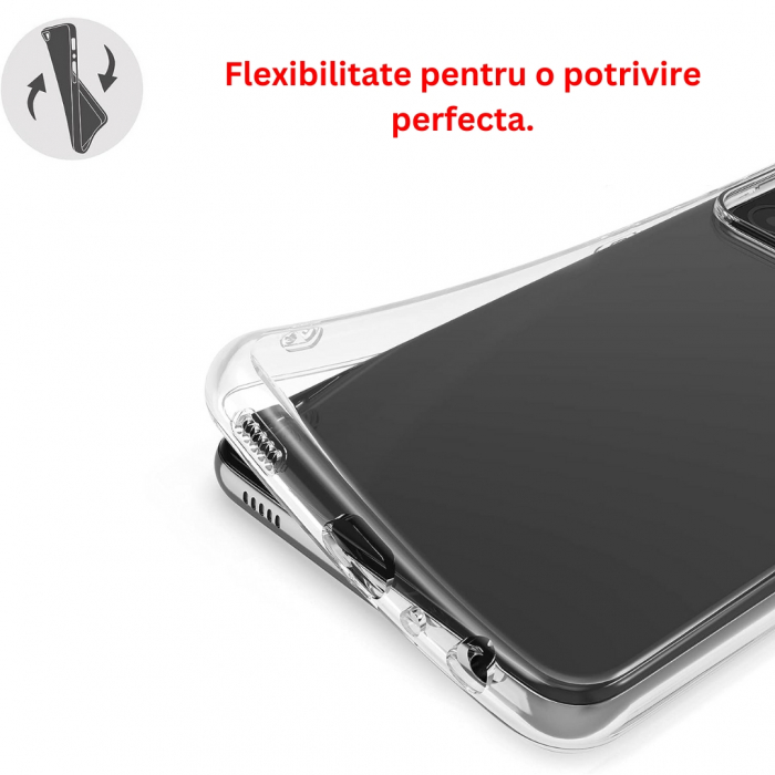 Husa silicon pentru Samsung Galaxy A52 4G - Transparenta [4]